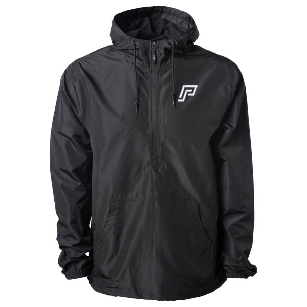 Embroidered PrestoSports - Lightweight Quarter-Zip Windbreaker Pullover Jacket Thumbnail