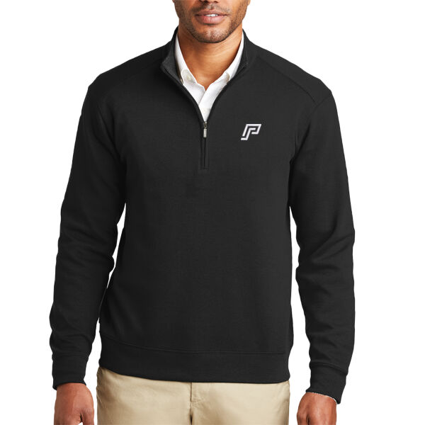 Embroidered PrestoSports - Interlock 1/4 Zip Thumbnail